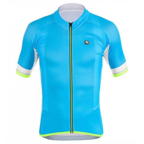 2017 Giordana Silber Line Blau Radtrikot Kurzarm 341PYLE