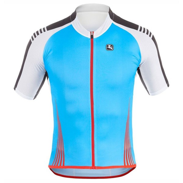 2017 Giordana Sahara Blau Radtrikot Kurzarm 405DFAN