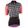 2017 Nalini PRO Optical Damen Schwarz Radtrikot Kurzarm 412XZFO