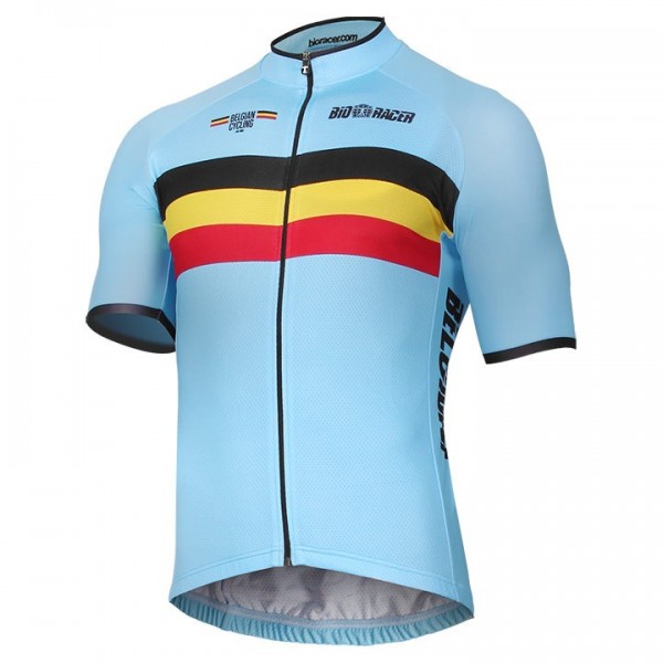 2017 Belgique National Team Radtrikot Kurzarm 209OGVS