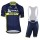 2017 Orica Scott Fahrradbekleidung Satz Radtrikot Kurzarm+Kurz Trägerhose 474AUFQ