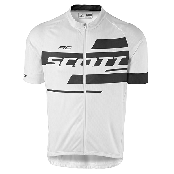 2017 Scott Rc Weiß Schwarz Radtrikot Kurzarm 968VQFU